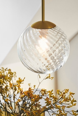 Chisell 25 hanglamp, messing